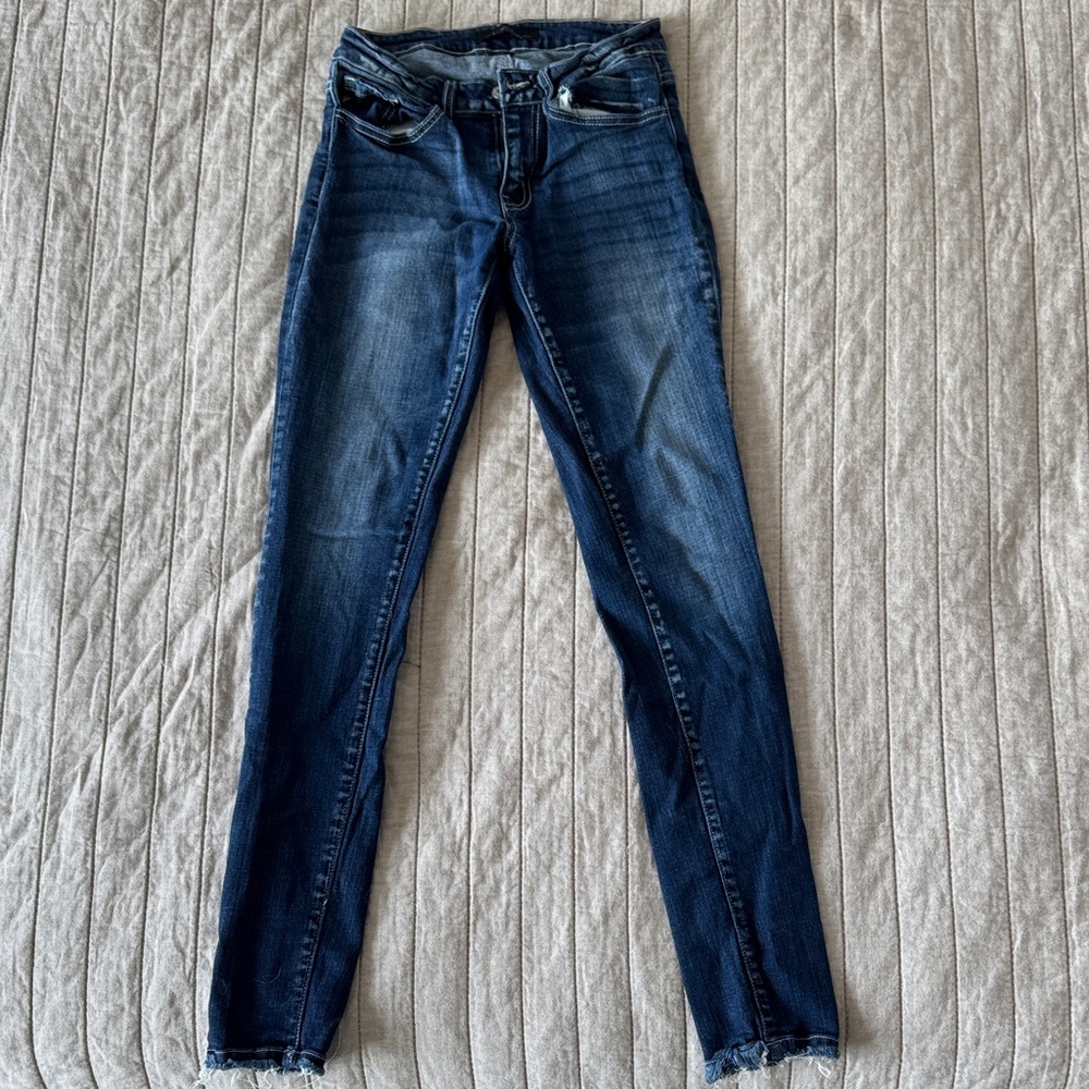 Kancan Dark Blue Women's Skinny Jeans